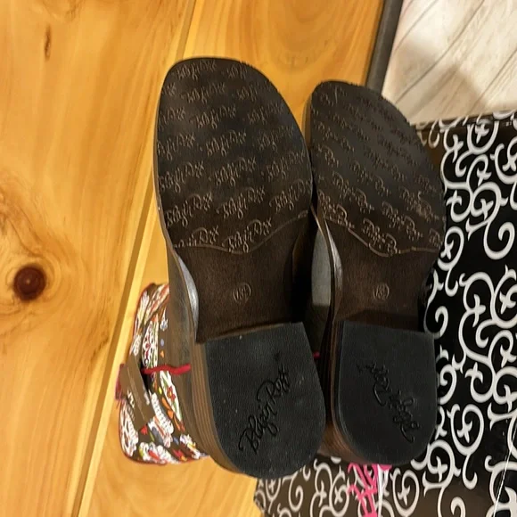 Blazin Roxx Cowgirl Boots Youth Skull New in box size 13.5 - Picture 8 of 8